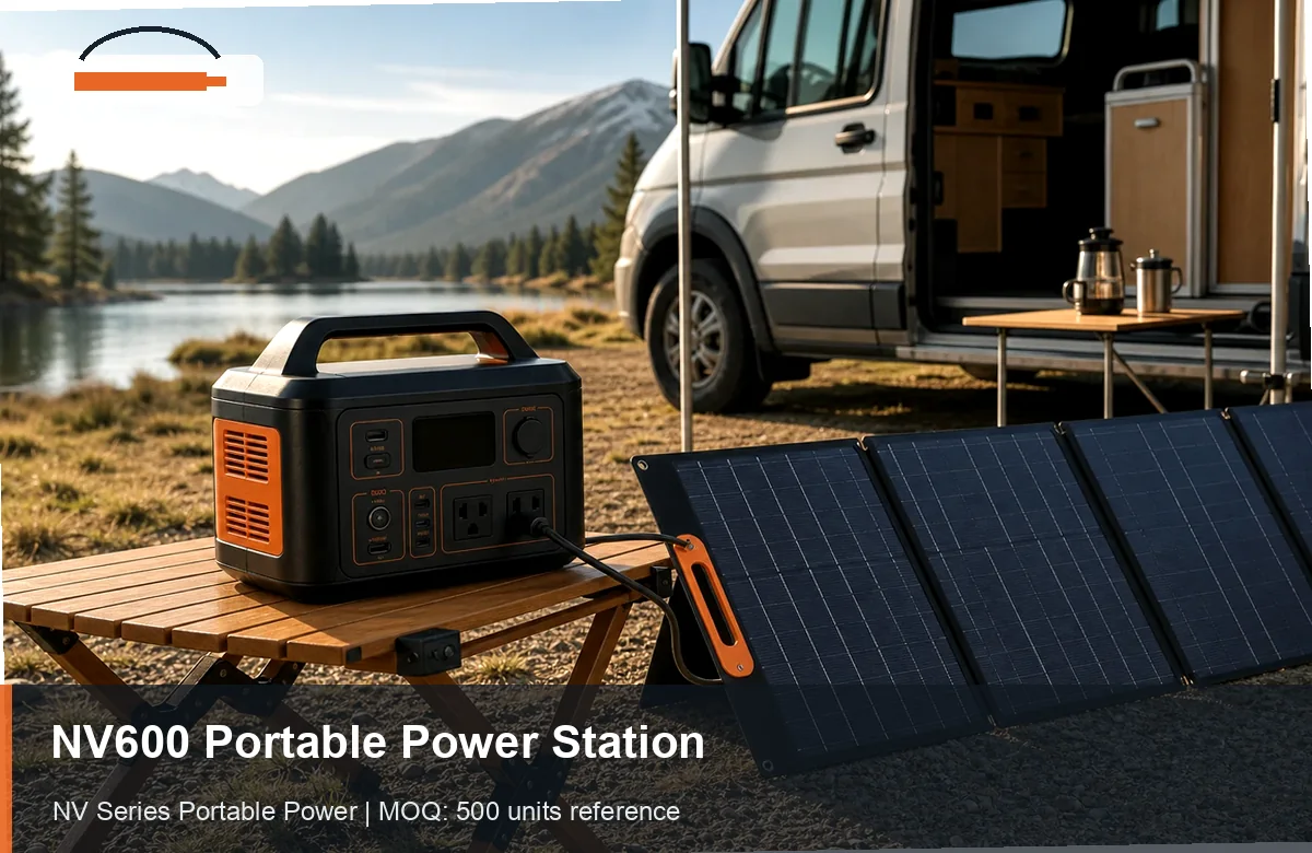 NV600 Portable Power Station