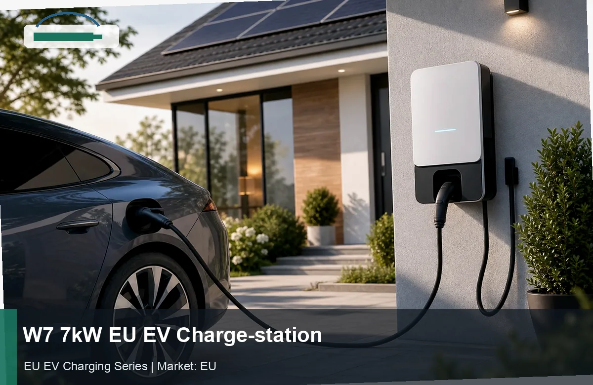 W7 7kW EU EV Charge-station