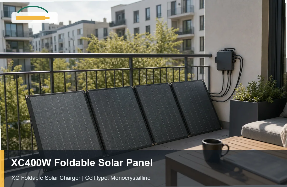 XC400W Foldable Solar Panel