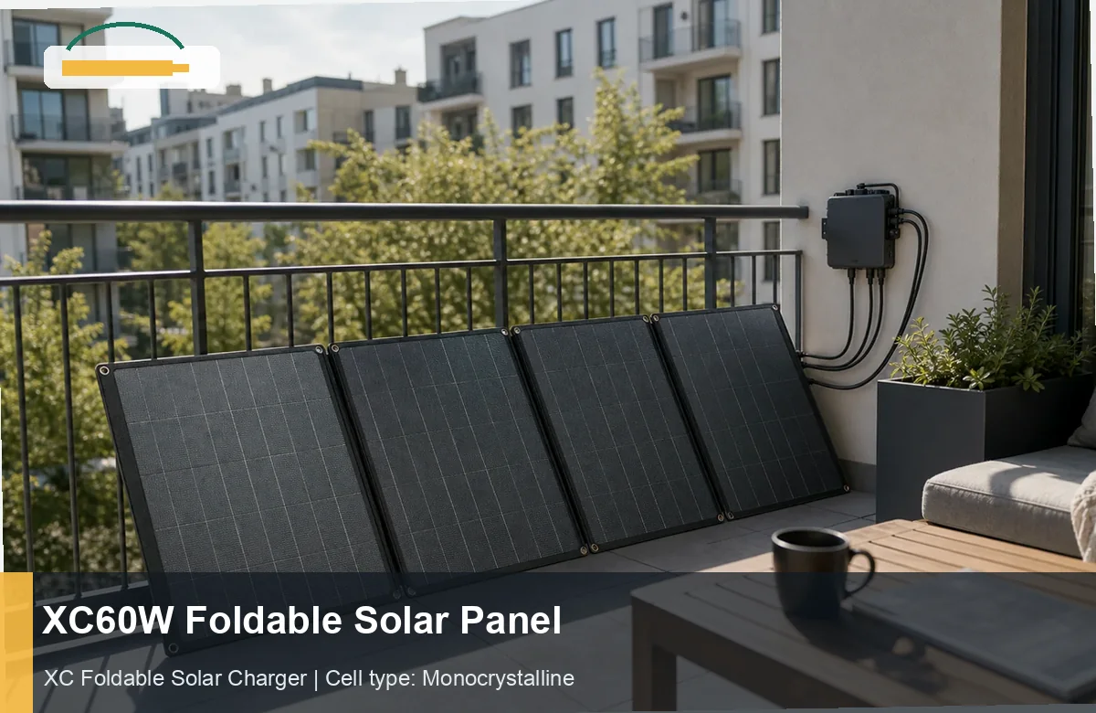 XC60W Foldable Solar Panel