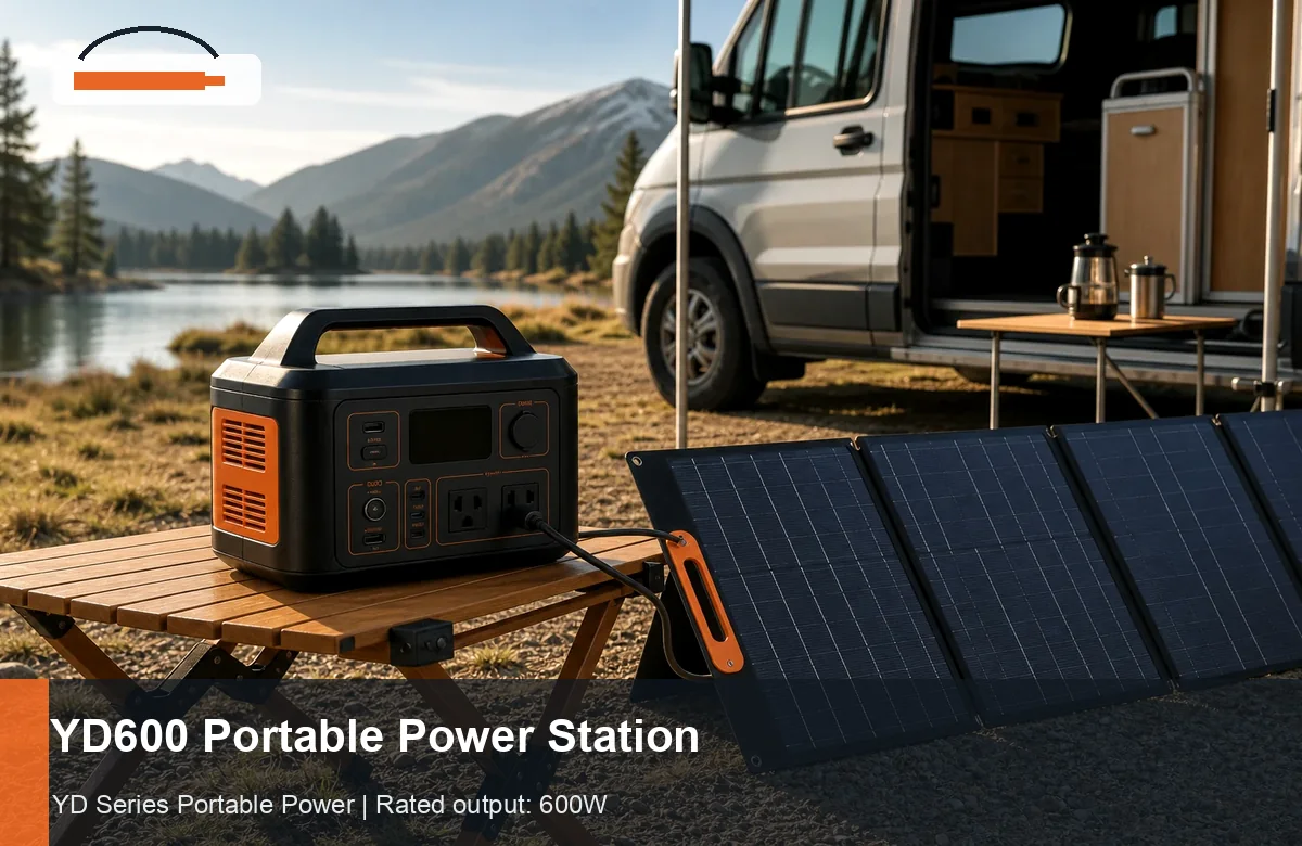 YD600 Portable Power Station